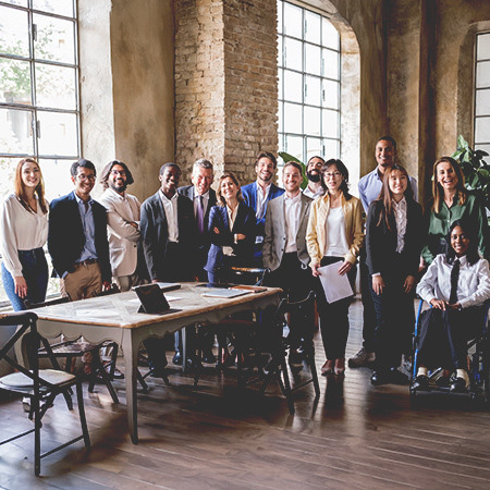 A group photograph on the Hawthorn One team